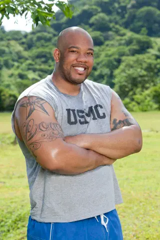 Shamar Thomas on Survivor: Caramoan